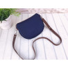 Fanny Pack -anchor white/night blue/faux leather brown-
