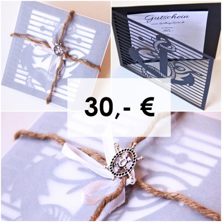 gift card 30 €
