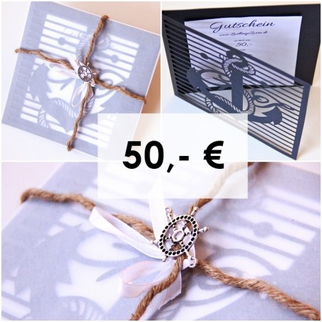 Geschenkgutschein 50 €