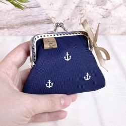 Small clip wallet -anchor white/night...