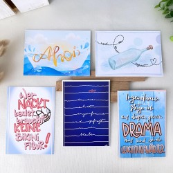post card -lettering-