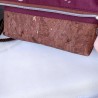 Fold-Over Tasche *Vögel* Kupfer/Bordeaux/Kork Braun Bronze
