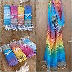 beach towel -Rainbow Peshtemal-