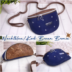 Fanny Pack -anchor white/night blue/cork brown...