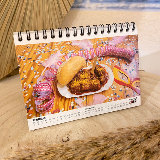 Currywurst Kalender 2025 -A6-