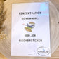 Kunstdruck A4 -Konzentration Fischbrötchen-