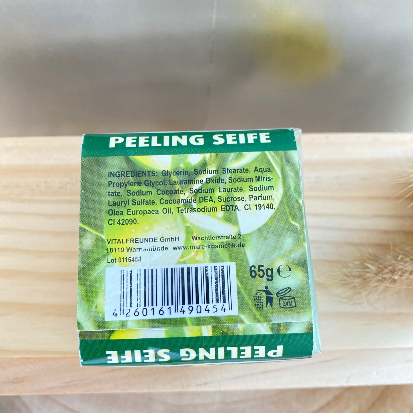 Olive Peelingseife