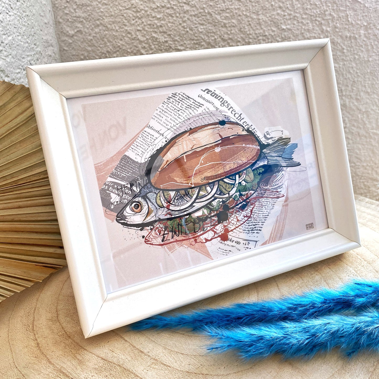 Kunstdruck 13x18 Kadur -Fischbrötchen- 109