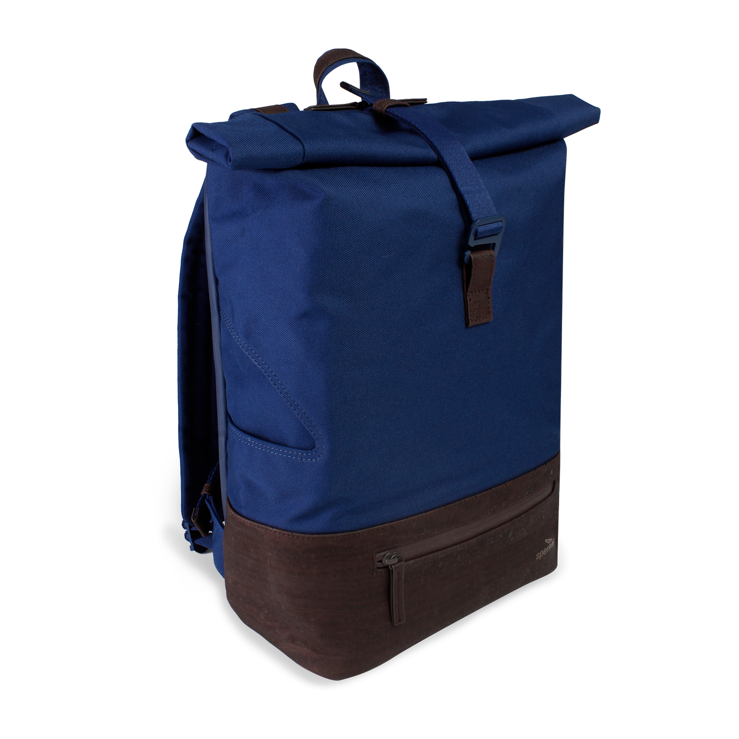 Rucksack Sperling Rolltop Daily *Blau/Kork Braun*