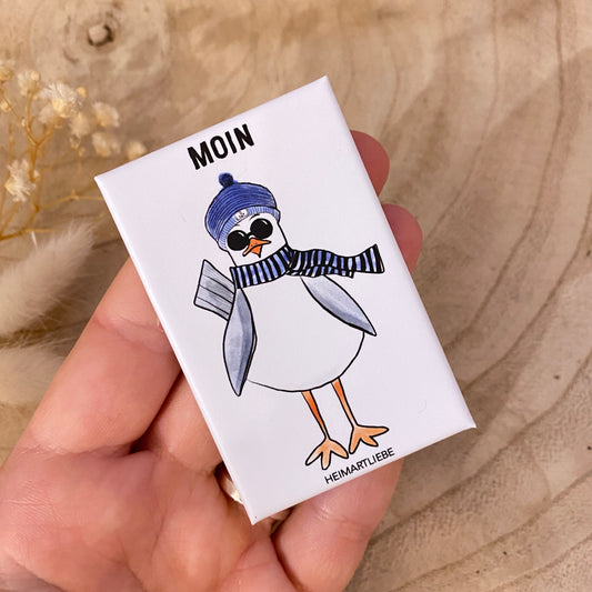 Magnet -Moin Möwe-