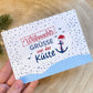 Postkarte -Weihnachtsgrüße-